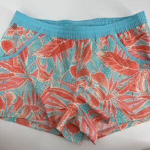 Columbia PFG Womens Coral Teal Water Shorts Size L